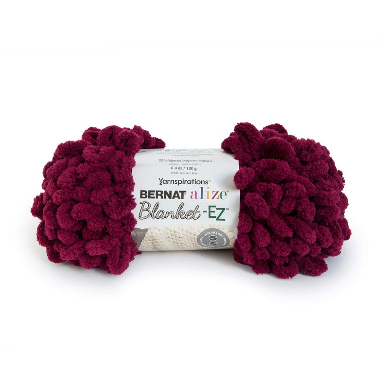 Bernat Alize BlanketEZ Yarn Burgundy