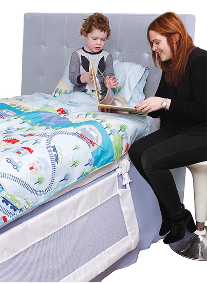 dreambaby - Prague Toddler Bed Rails Guard - White - Image 1