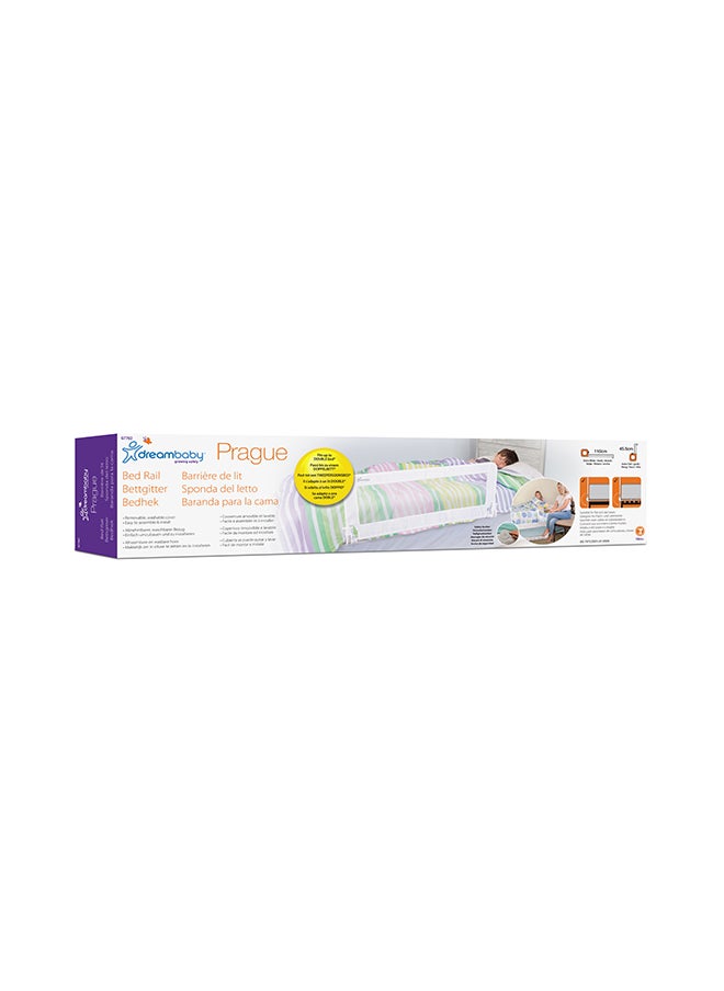 dreambaby - Prague Toddler Bed Rails Guard - White - Image 1