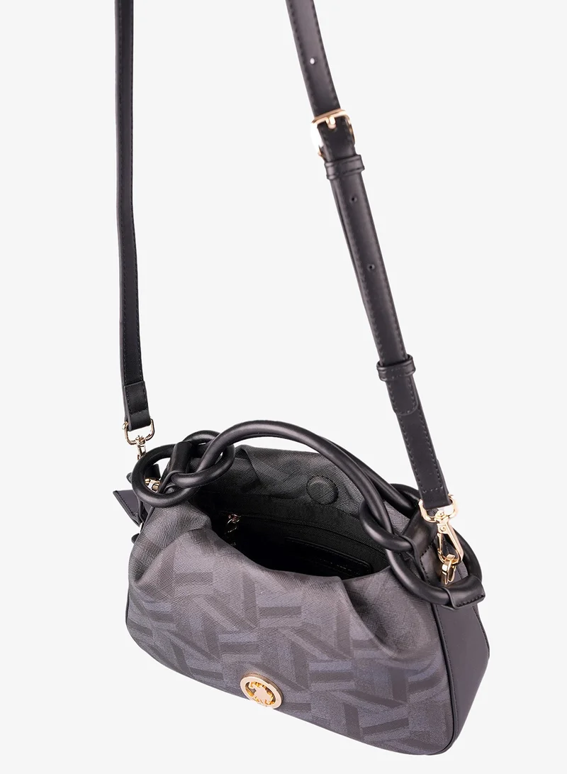 U.S. Polo Assn. BLACK U.S. Polo Assn. Women's Crossbody Bag, Ladies Shoulder Bag Handbag for Ladies Travel Bag for Girls Black for Women | Best Price UAE