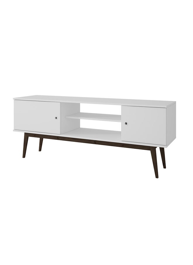 Home Box Wooden TV Table With Storage  - Mdp 15Mm Color White 38 x 150 x 58.5 cm  - Image 3