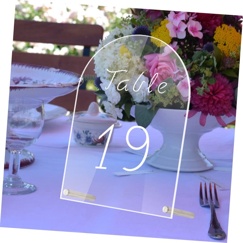 Acrylic Table Stand For Wedding Guest Cards And Table Decorations - Image 5