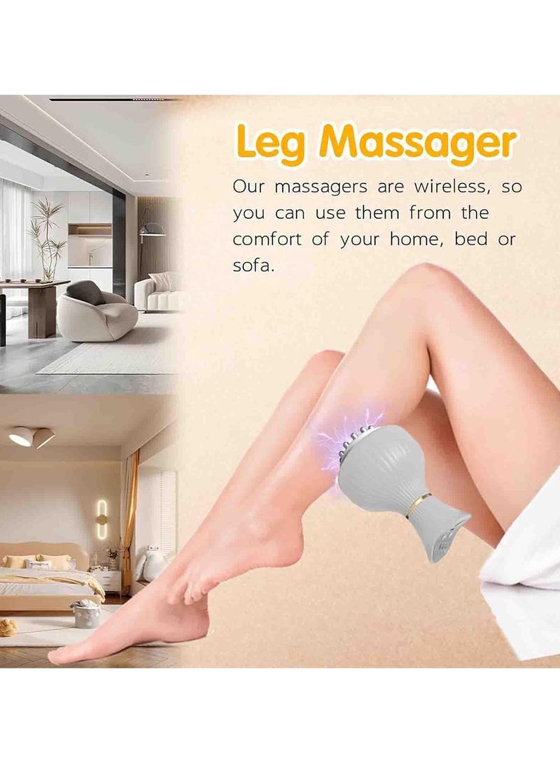 CMGTYYD Leg Massager, Home Use Professional 4-in-1 Massage Tool with 19 Adjustable Levels, Electric Massager for All Parts of the Body - Image 5