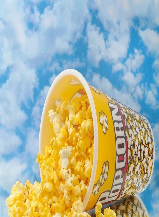 Deziine 3pcs Small Popcorn Plastic Bowl - Movie Theater Bucket - Tube for Movie Night - Cups for Carnival - Set of 3 - Image 5