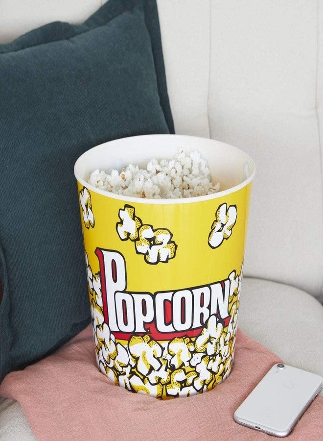 Deziine 3pcs Small Popcorn Plastic Bowl - Movie Theater Bucket - Tube for Movie Night - Cups for Carnival - Set of 3 - Image 4