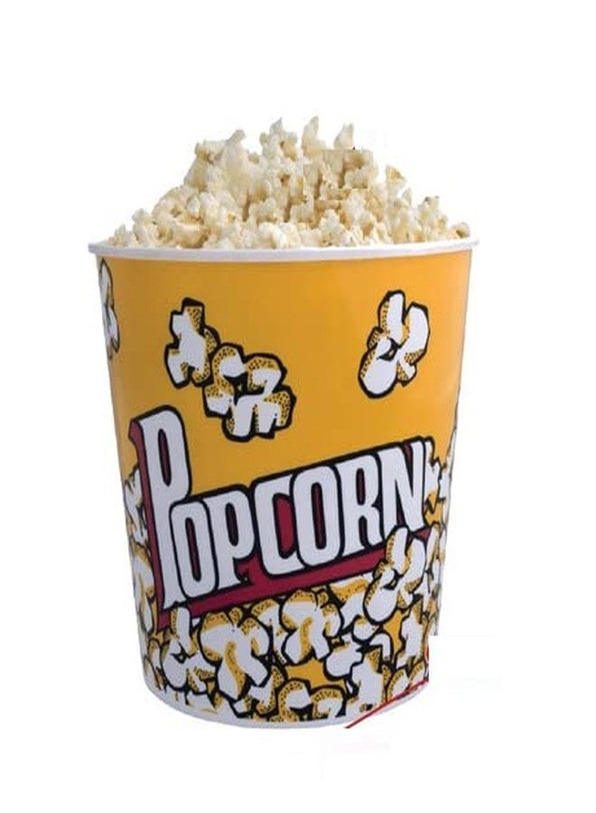 Deziine 3pcs Small Popcorn Plastic Bowl - Movie Theater Bucket - Tube for Movie Night - Cups for Carnival - Set of 3 - Image 2