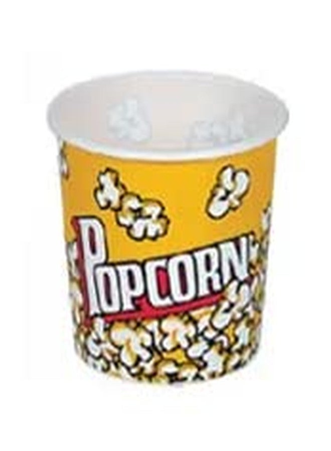 Deziine 3pcs Small Popcorn Plastic Bowl - Movie Theater Bucket - Tube for Movie Night - Cups for Carnival - Set of 3 - Image 3