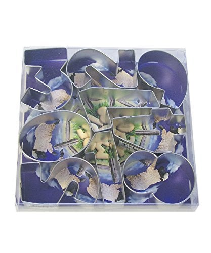 RM International Numbers 3 Cookie Cutters 9Piece Set