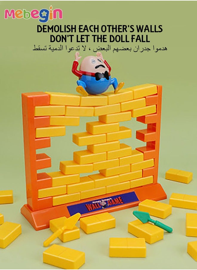 MEBEGIN - Wall Board Games Toys Fun Family Board Games with an Egg,Develop Skills and Strategy Party Games Perfect for Indoor and Outdoor Parties, Family Game Nights, and More 2-Players Games for Kids - Image 1