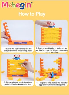 MEBEGIN Wall Board Games Toys Fun Family Board Games with an Egg,Develop Skills and Strategy Party Games Perfect for Indoor and Outdoor Parties, Family Game Nights, and More 2-Players Games for Kids  - Image 2