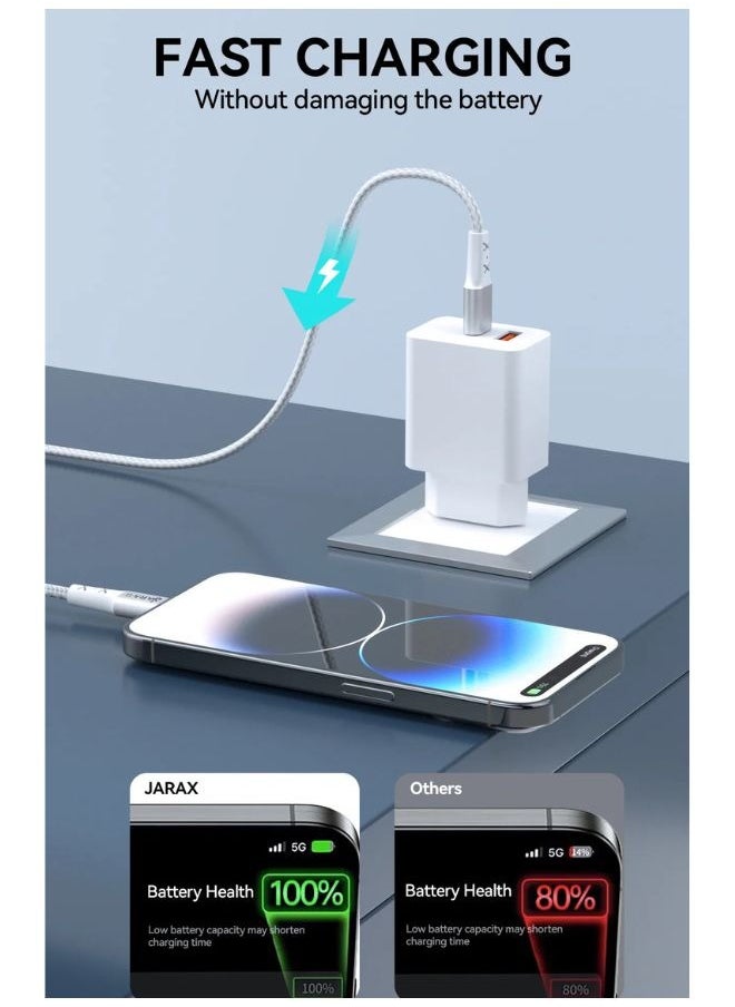 Generic Type C to Lightning Home Charger – 20W PD Fast Wall Adapter for iPhone, iPad, and More  - Image 2