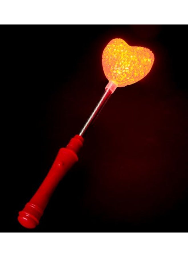 بريميم عصا على شكل قلب مزودة بإضاءة LED وامضة - Image 2