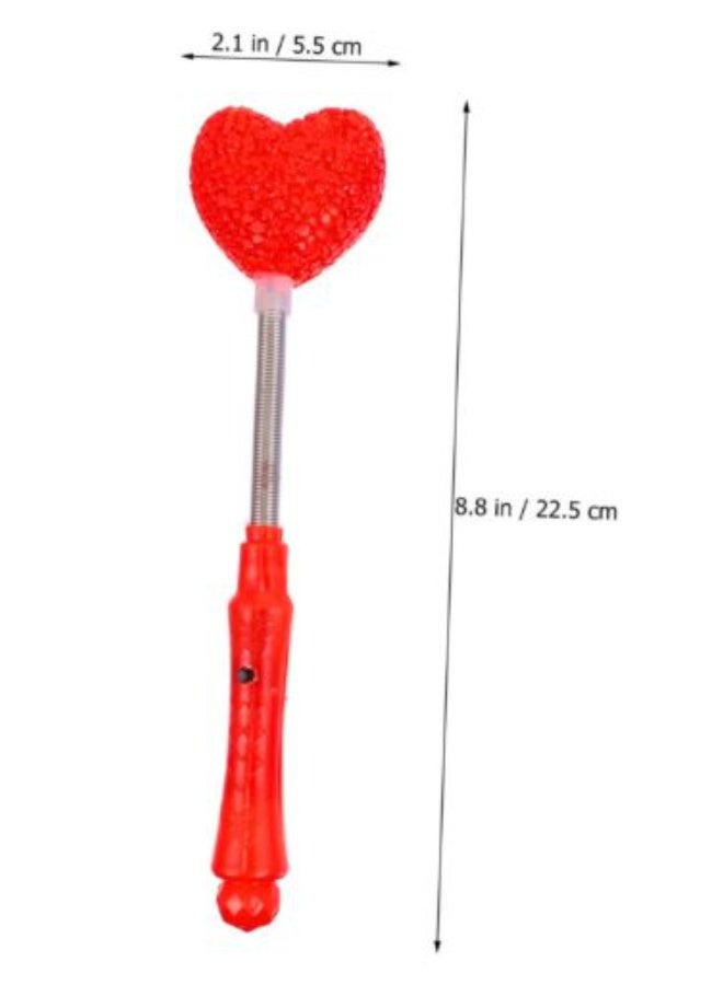 بريميم عصا على شكل قلب مزودة بإضاءة LED وامضة - Image 3