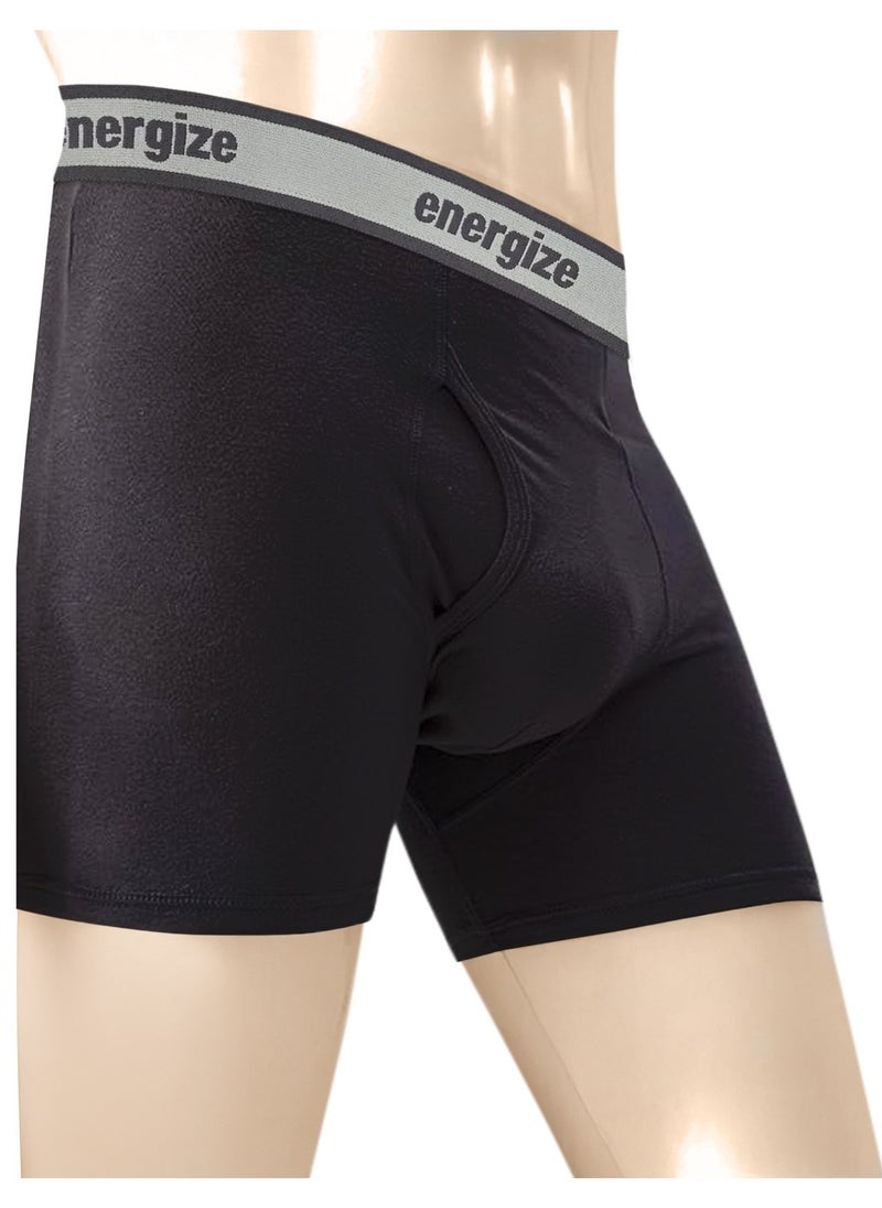 Energize - Energize Premium Midway Brief Boxer Shorts for Men, Stretchable, Extra Soft, and Breathable Men's Boxer Shorts, Comfortable Underwear for Everyday Wear - Image 1