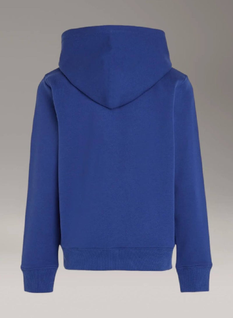 كالفن كلاين جينز هودي من القطن للجنسين - Image 5