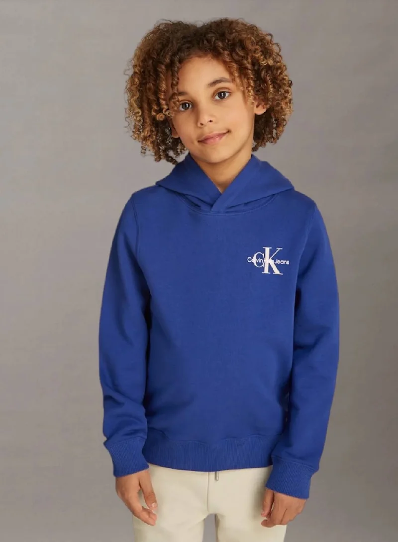 كالفن كلاين جينز هودي من القطن للجنسين