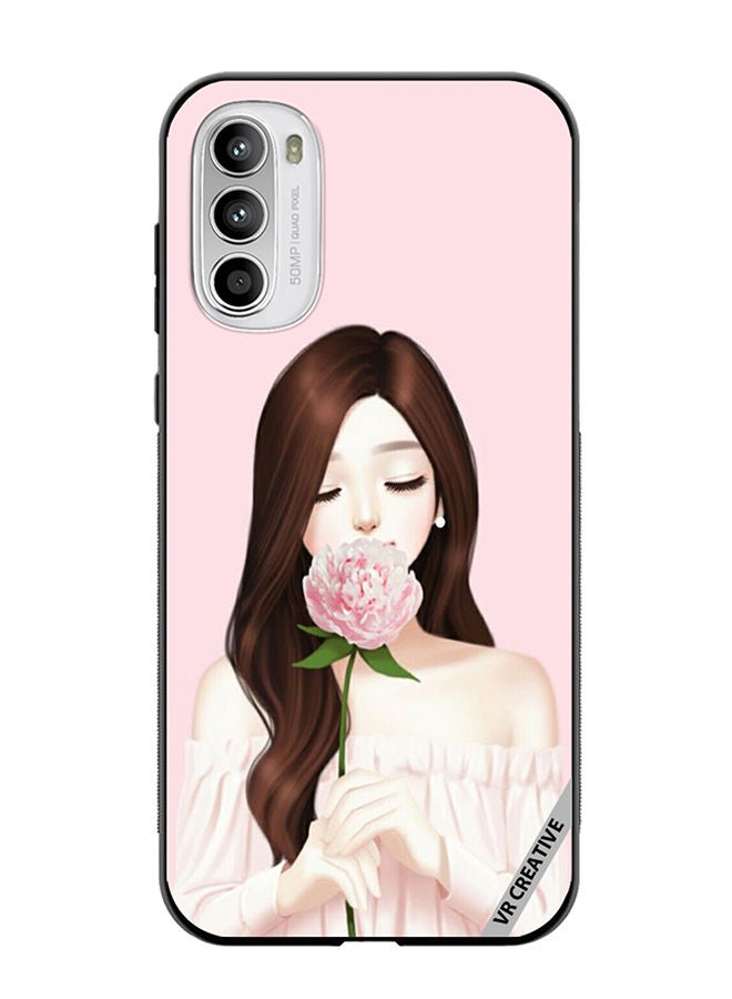 VR CREATIVE Protective Case Cover For Motorola Moto G82 Rosy Design Multicolour - Image 1