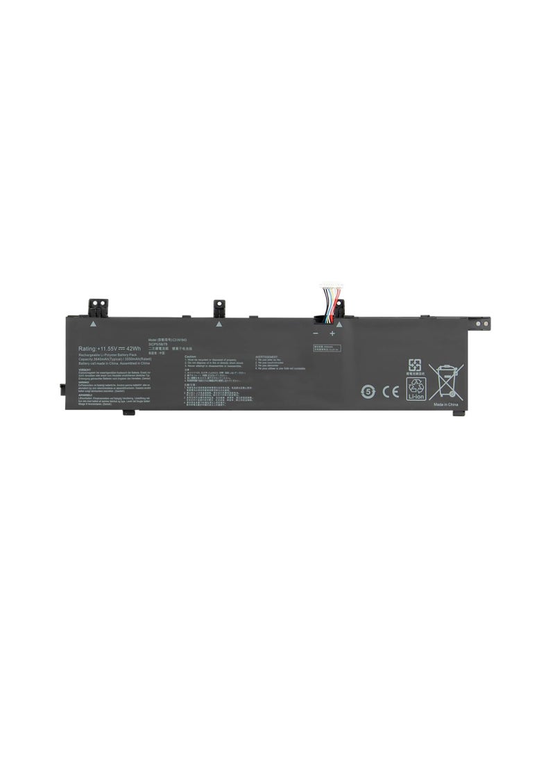Terabyte C31N1843 Laptop Battery Compatible with Asus VivoBook S14 S432 S432F S432FA S432FL Vivobook S15 S532FA S532FL X432FA X432FL X432FLC X532FA X532FL X532FLC S432Fmeet SA-EB008T S532FA-DH55 Series - Image 1