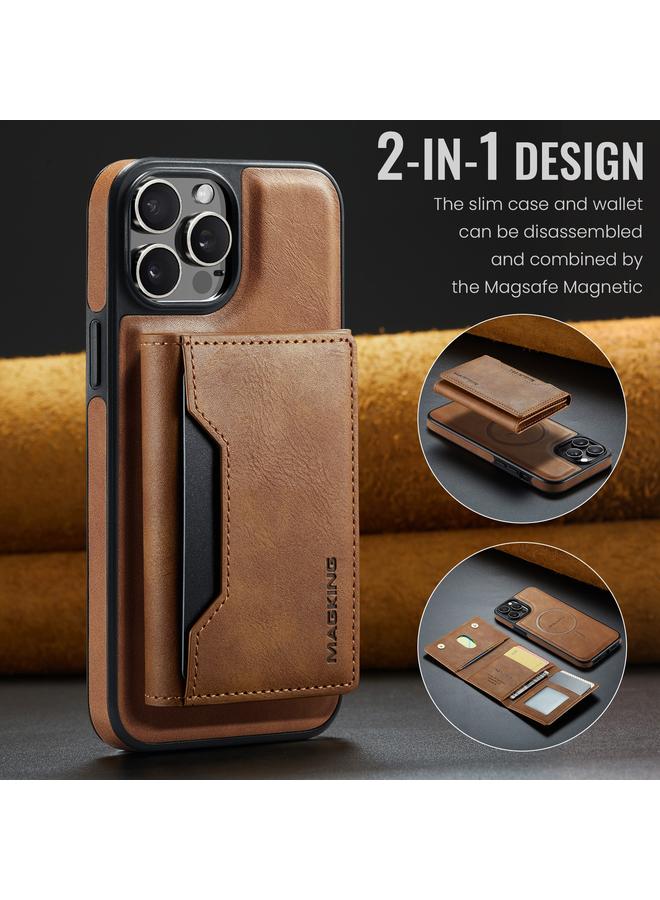 Dg Ming Case For iPhone 12 Pro Max MAGKING-K2 Series MagSafe RFID Card Bag Detachable Phone Case - Image 2