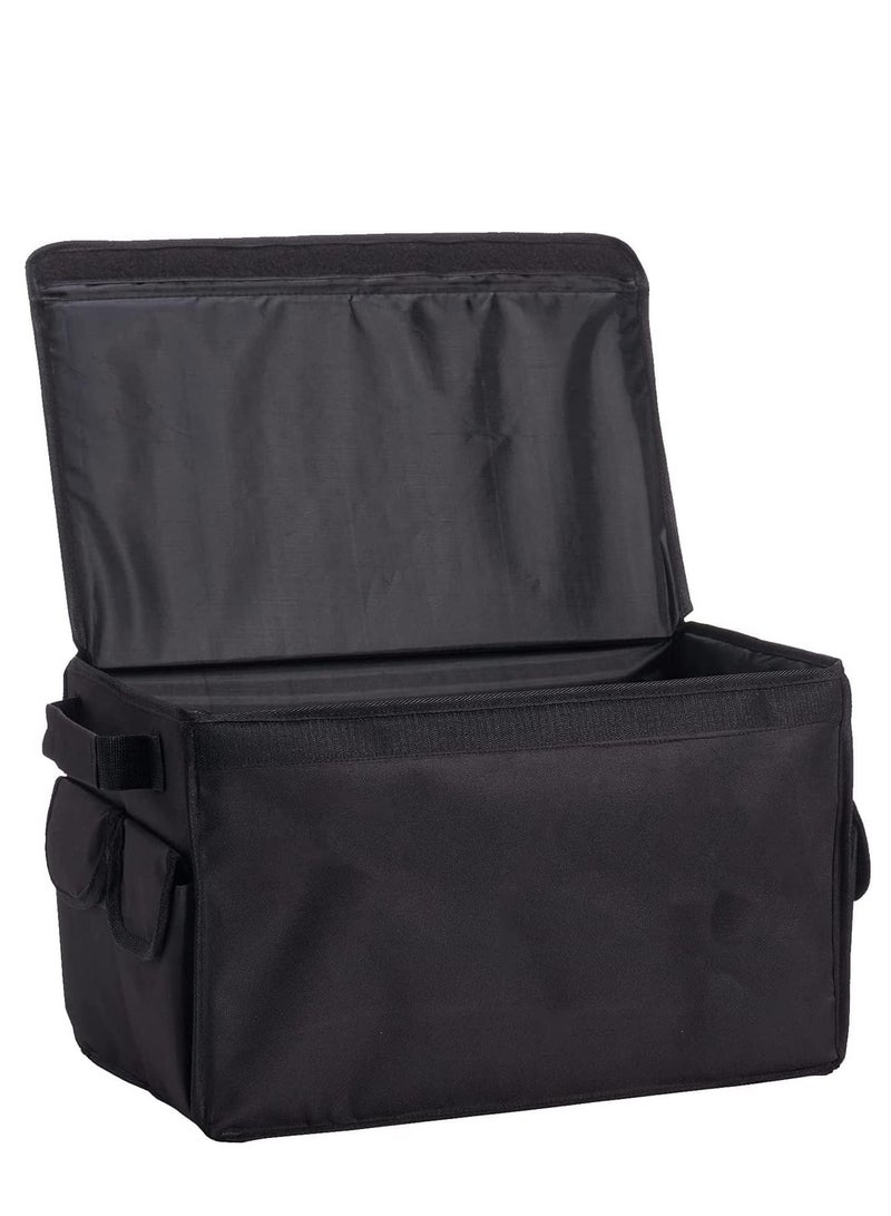 Generic Multi-Purpose Car Trunk Organizer – SUPERDRIVE Design – Black  - Image 1