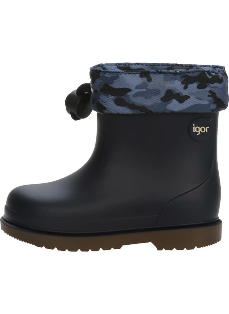 Igor - Bımbi Camo Navy Blue Boys Boots - Image 1