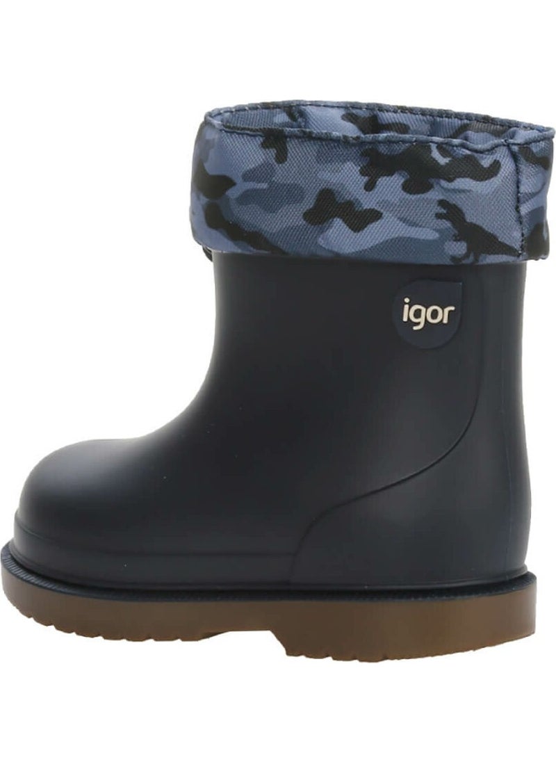 Igor - Bımbi Camo Navy Blue Boys Boots - Image 1
