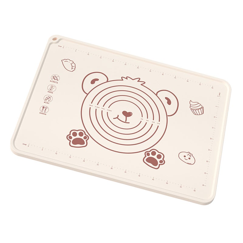 Pastry Mat Prevent Slip Odorless Thickened Silicone Dough Rolling Mat with Scale for Baking Pizza Making - Image 4