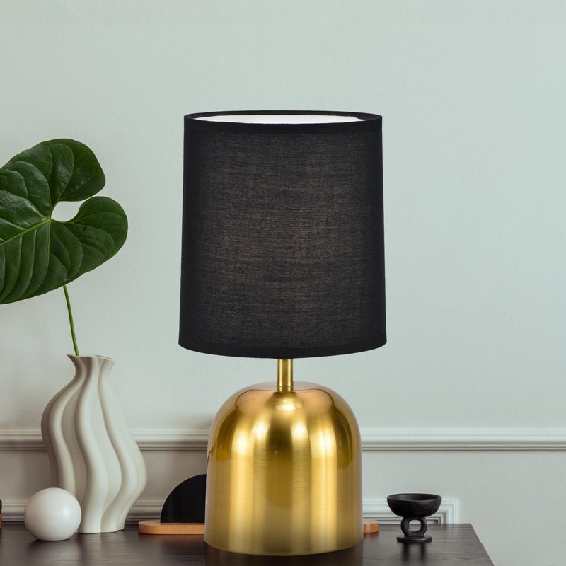 MAGIK Silver Shot LED Table Lamp (Copper & Black Finish) | Includes 5W LED Bulb | Elegant Decorative Lamp for Bedroom, Living Room & Office | Compact Design | Ready to Use - Image 5
