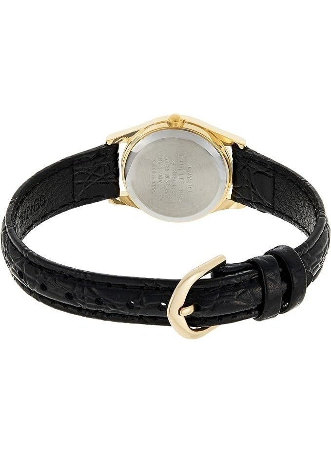 CASIO LTP-1094Q-7B1RDF Leather Women's Analog Watch - Image 3