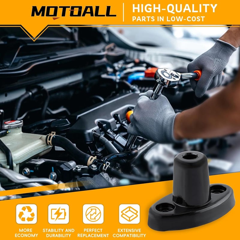 MOTOALL Sun Visor Repair Bracket Kit - Black Aluminum 924-531 for Jeep TJ Wrangler 1997-2002 - Image 2