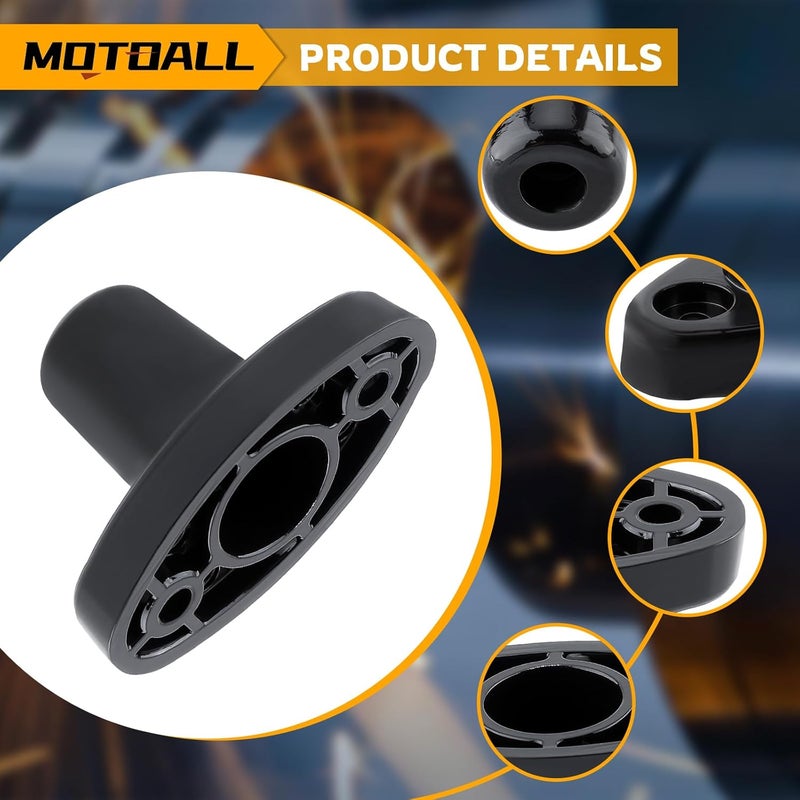 MOTOALL Sun Visor Repair Bracket Kit - Black Aluminum 924-531 for Jeep TJ Wrangler 1997-2002 - Image 4