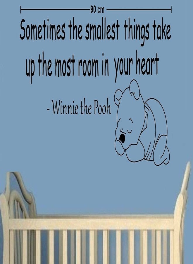 Asmi Collections PVC Wall Stickers Winnie The Pooh Quotes - Image 3