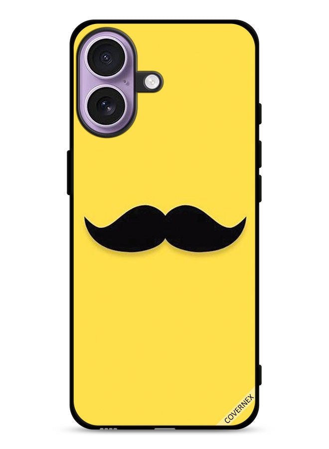Covernex Apple iPhone 17 Protective Case Cover Mustache Clip Art - Image 1
