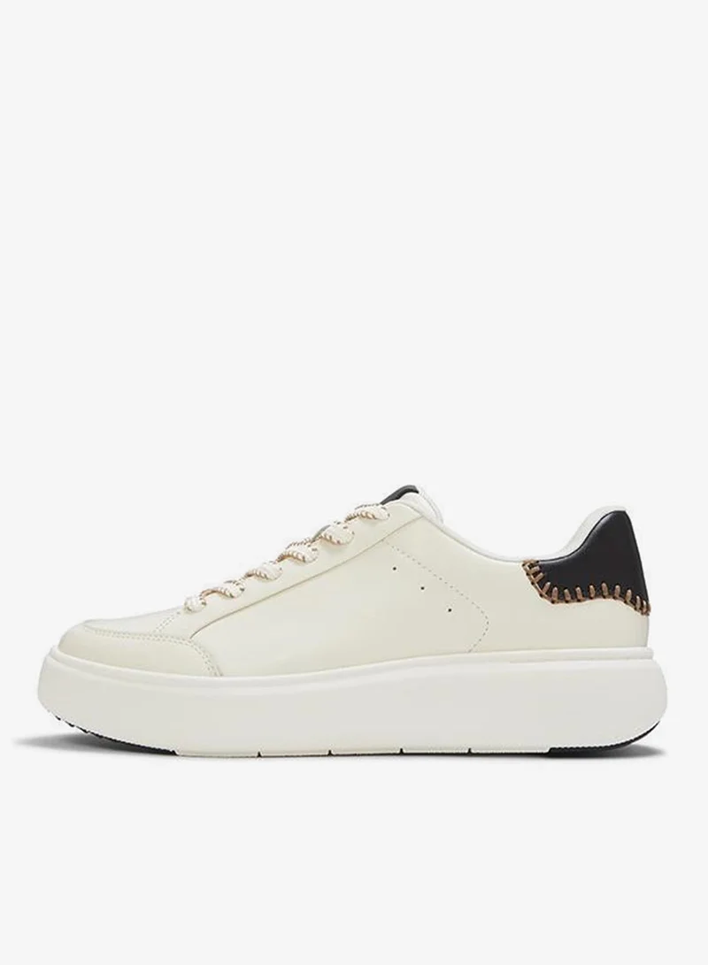 فيت فلوب RTG BLANKET-STITCH LEATHER SNEAKERS