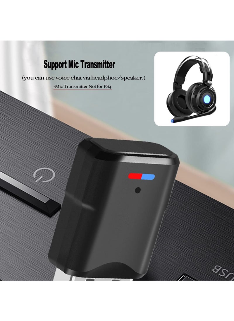NajmStyle Bluetooth Audio Adapter for PS5 Bluetooth Dongle 5.0 Adapter Compatible with Airpods, Headset, Speaker - for PS5/PS4/Windows11/10/8/7/XP USB Bluetooth 5.0 Dongle  - Image 4