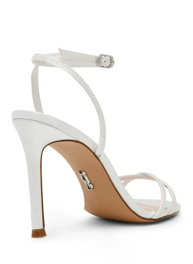 Steve Madden Jypsey-Cnp Ivory Women's Heeled Sandals