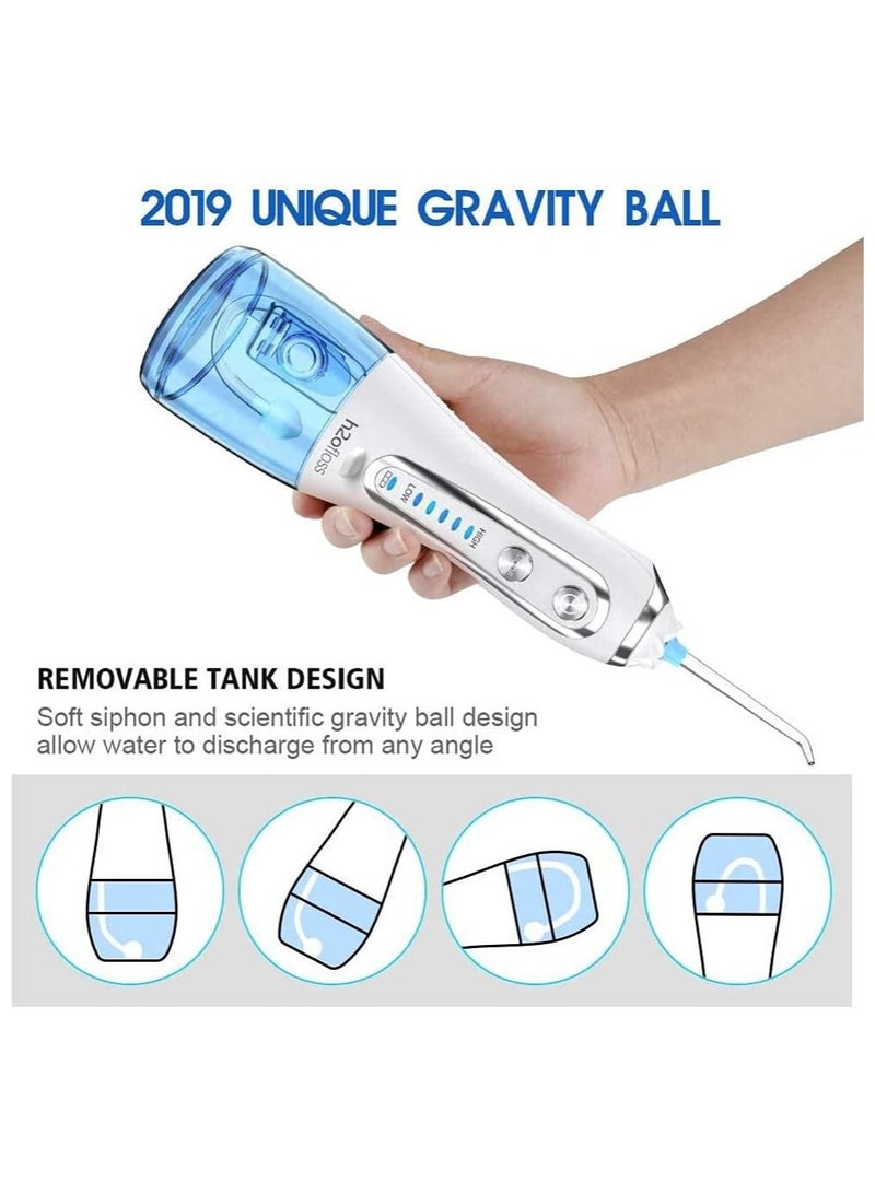 Generic Oral Irrigator Water Floss USB Rechargeable Irrigator portable Irrigator 300ml teeth Dental Water Flosser with Travel Bag - Image 3