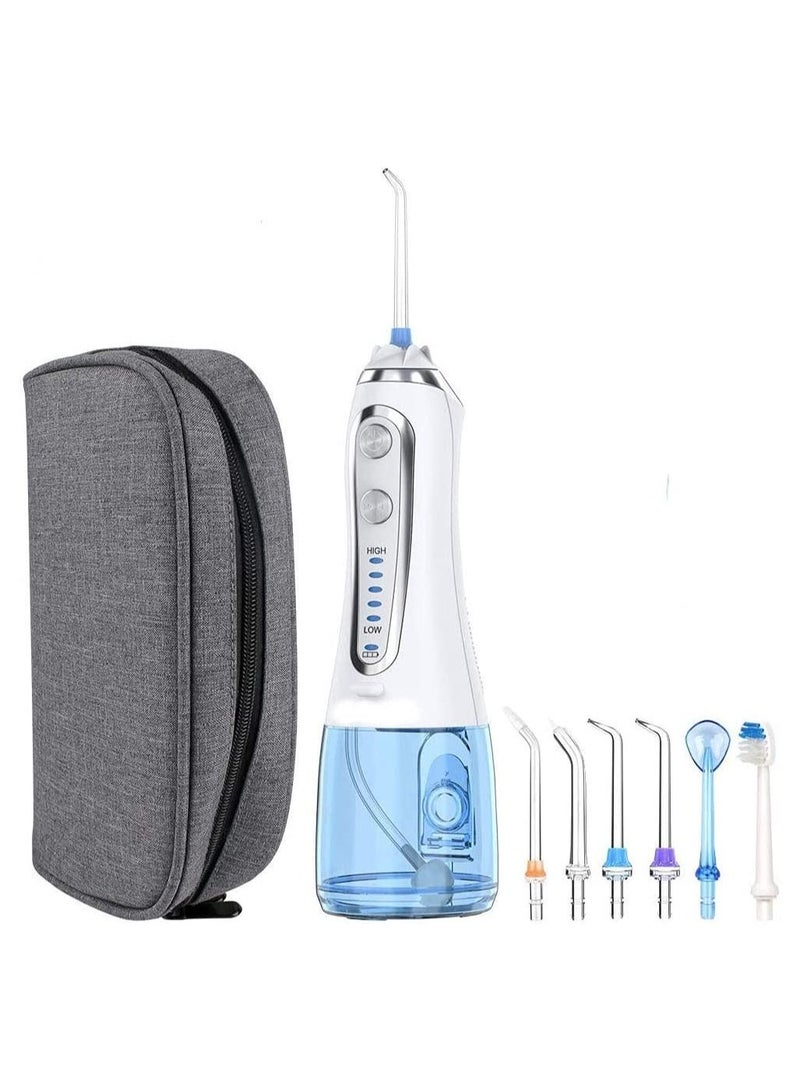 Generic Oral Irrigator Water Floss USB Rechargeable Irrigator portable Irrigator 300ml teeth Dental Water Flosser with Travel Bag - Image 1