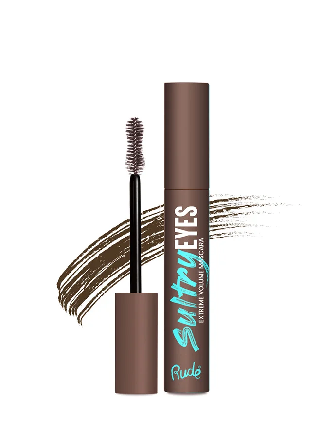 روود RUDE Sultry Eyes - Extreme Full Volume Mascara  Brown