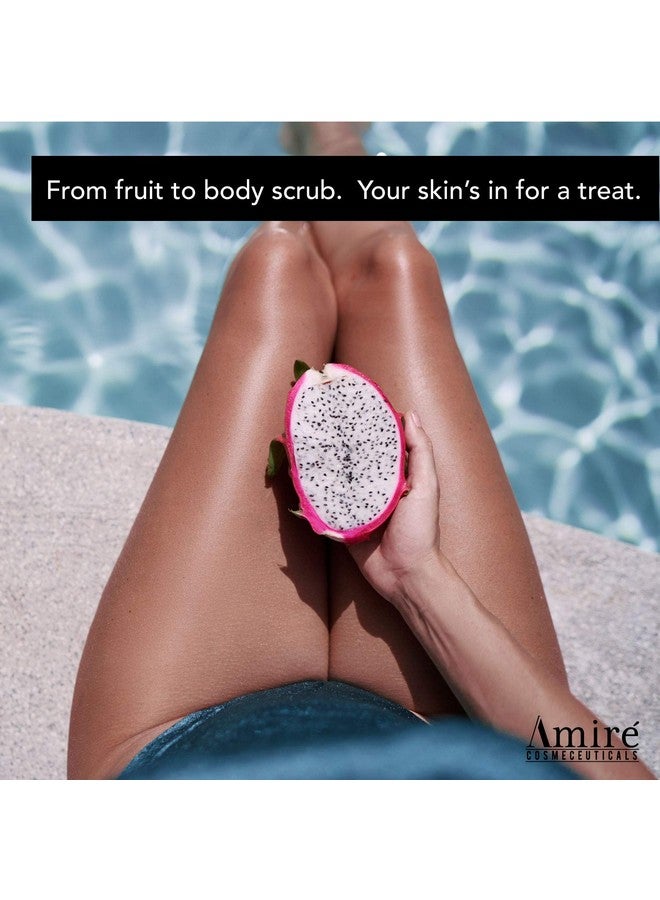 امير مقشر الجسم أميري بجيلي فاكهة التنين، يقشر البشرة الجافة والمجففة والميتة، يحسن ملمس بشرة الجسم ويمنحها إشراقة، مقشر بيتايا، 12 أونصة - Image 3