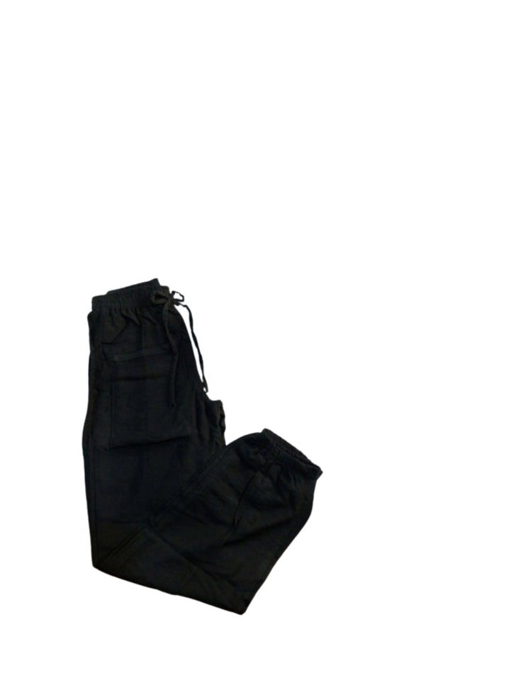 ماركة غير محددة بنطلون بناتي اسود  - Image 1