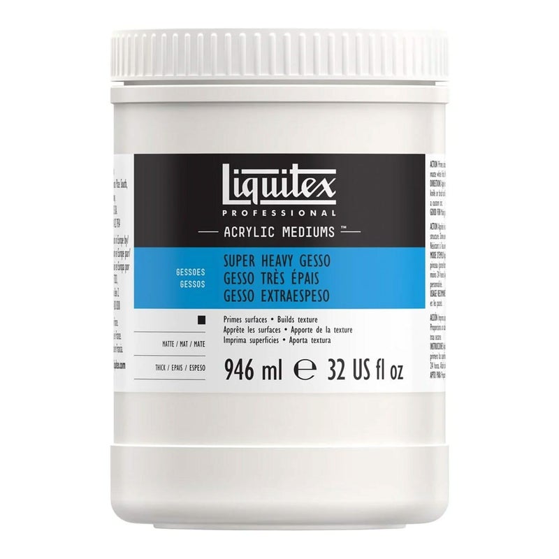 Liquitex ليكوتيكس بروفيشينال جيسو لتحضير السطح، 946 مل (32 أونصة)، سوبر هيفي - Image 1
