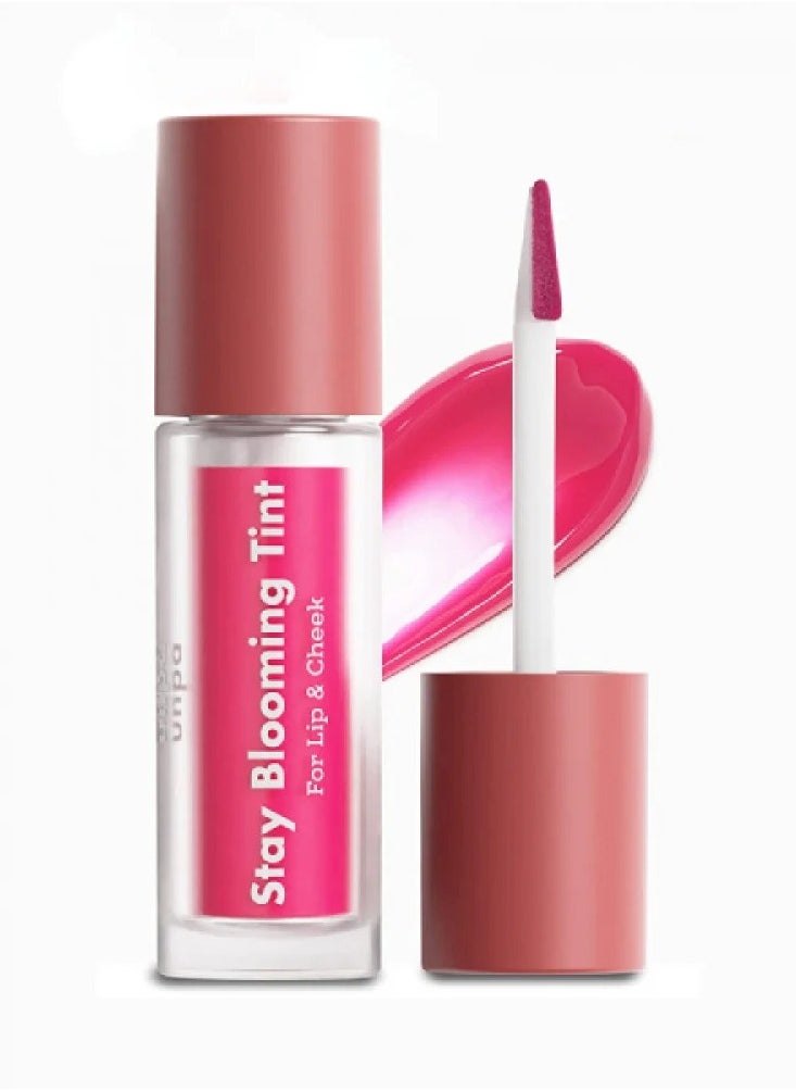 unpa - Unpa Bubi Bubi Stay Blooming Tint for Lips & Cheeks Pink - 3.5 ml - Image 1