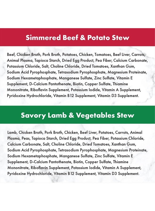 NUTRO Adult Natural Grain Free Wet Dog Food Cuts in Gravy Beef, Lamb, Chicken, and Turkey Variety Pack, (36) 3.5 oz. Trays - Image 3