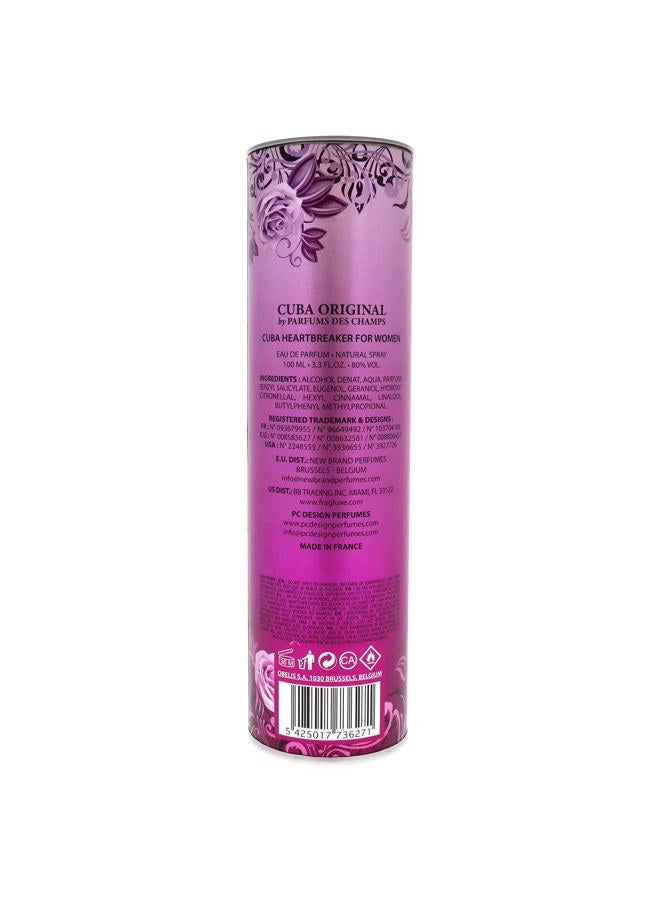 Cuba Heartbreaker Eau De Parfum Spray for Women,3.4 Ounce - Image 4