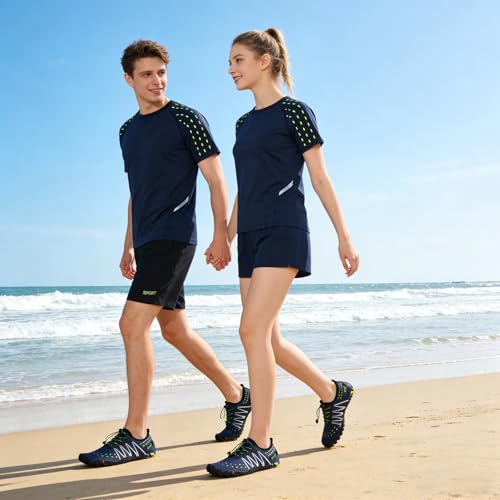 ziitop Water Shoes for Men Women Beach Barefoot Swim Rock Climbing Pool Shoes Socks AntiSlip Breathable Quick Dry Lightweight Slipon Outdoor Sport Hiking Walking Boating Fishing Diving Surfing - Image 3