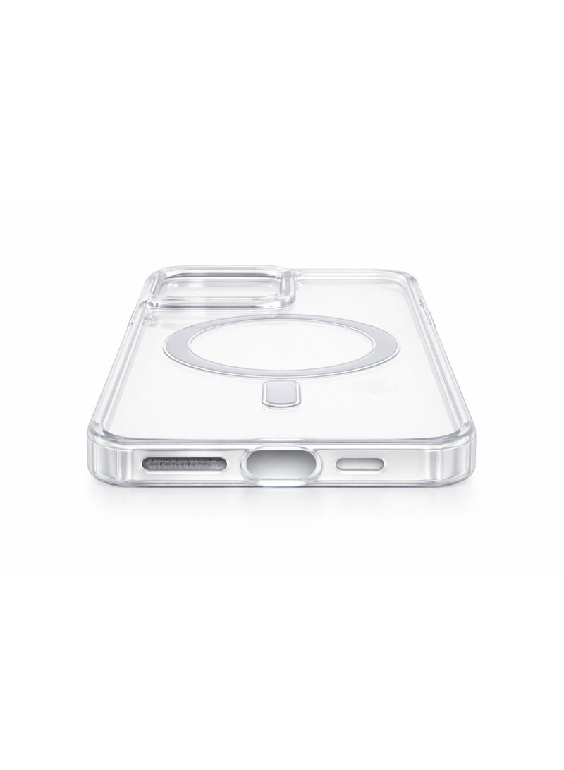 iPhone 15 Pro Max Case, MagSafe Compatible, Slim Fully Transparent Protective Back Cover with Soft TPU Bumper - Image 5