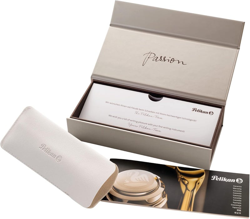 Pelikan Pelikan Tradition M200 Fountain Pen Broad Nib Brown Marble 1 Each 808903 - Image 5