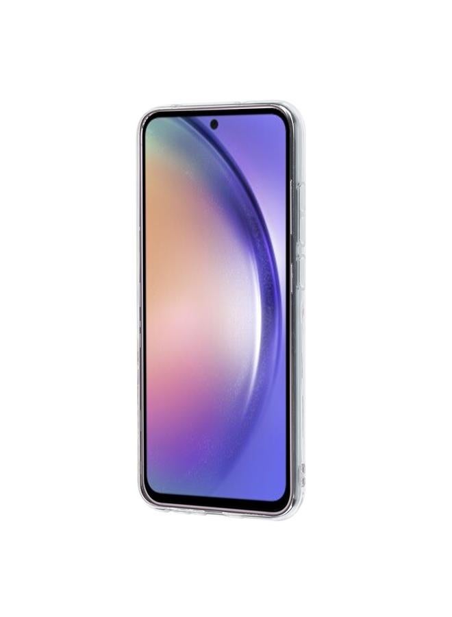 اس-توب جراب لهاتف Samsung Galaxy A25 5G بنمط رسم ملون، جراب شفاف من مادة TPU - Image 4