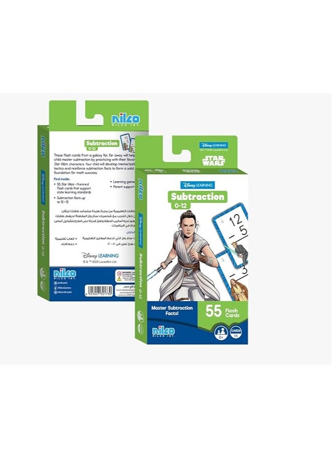 nilco - DISNEY FLASH CARD STARWARS SUBTRACTION - Image 1